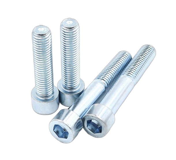 Din912 Zinc Hexagon Socket Head Bolt Grade 8.8 10.9 Zinc Plated 3