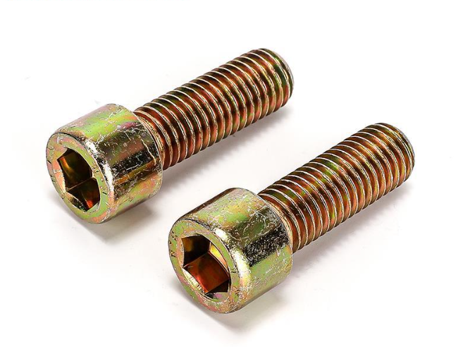 Factory Price Carbon Steel Yellow Zinc Plated Grade 4.8/6.8 Allen Bolt 2