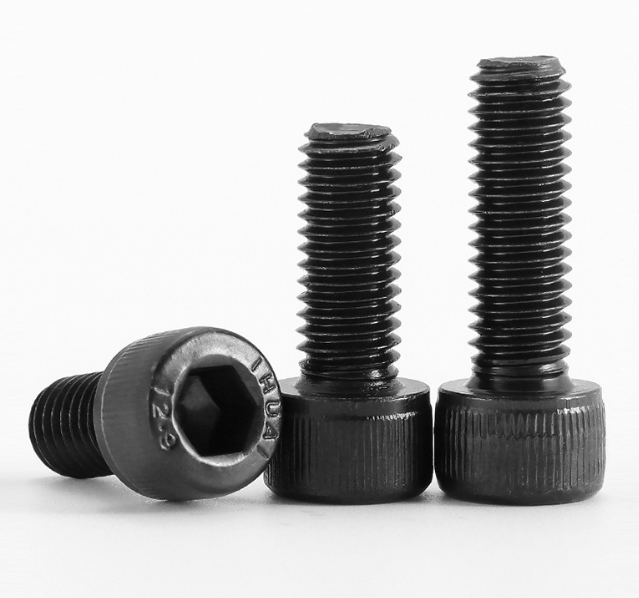 High Tensile Carbon Steel Black Oxide Allen Bolt All Size Support Customized