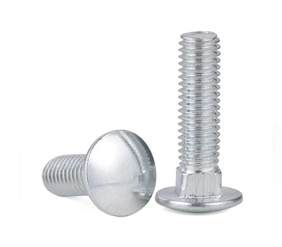 DIN 603 Carbon Steel Square Neck Carriage Bolt Zinc Plated Grade 4.8 1
