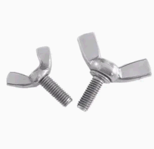 Carbon Steel Butterfly Bolt with Wing and Hex Nut DIN316 for Machinery 3