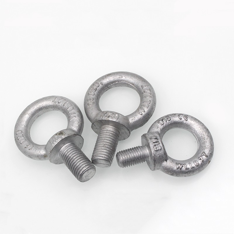 Carbon Steel Grade 4.8 8.8 10.9 12.9 Carbon steel Hot Dip Galvanized HDG Geomet Dacromet Lifting Eye Bolt DIN580