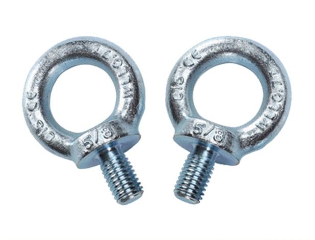 Heavy Duty ANSI B18.15 ASTM A489 A2-70 Blue Zinc Carbon Steel Lifting Eye Bolt Full Thread DIN580 3