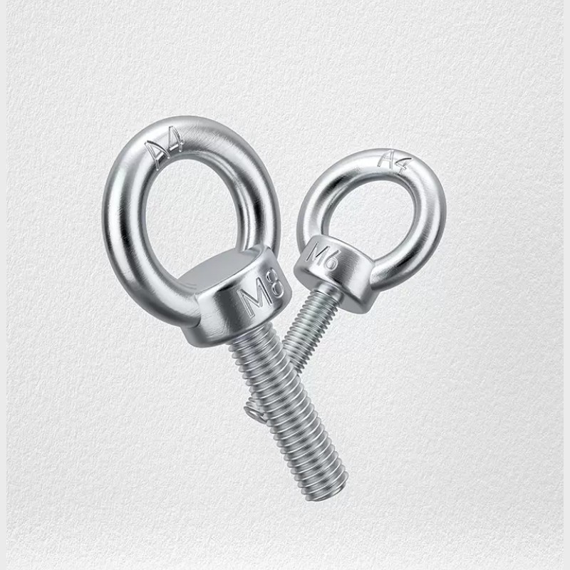 SS Eye Bolts M4 M8 M10 DIN580 Female Threaded Stainless Steel Lifting Eye Bolt 1