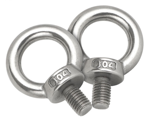 Stainless Steel Eye Bolt With Nut Lifting Eye Bolt For Rigging 3
