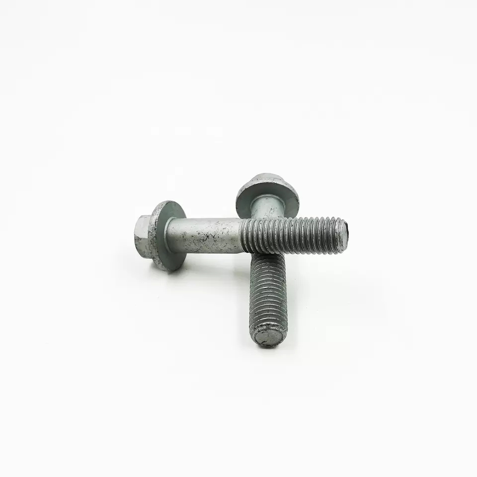 4.8 Flange Purlin Bolt Zinc Plated (ZP )8.8 Hex Flange Head Hot Dipped Galvanised(HDG) Purlin Bolt 1