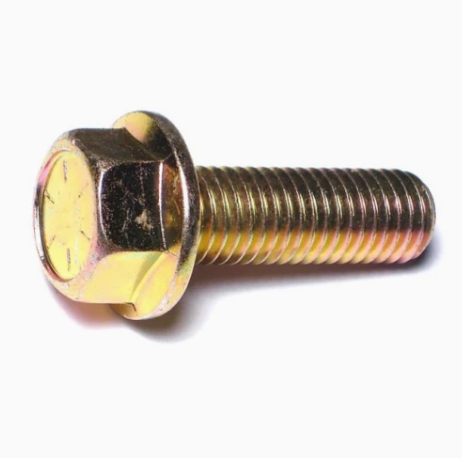 Color Zinc Plated High Tensile Strength Heat-Treated Grade 5/8/L9/B/8.8/10.9/12.9 Hexagon Flange Bolt 3