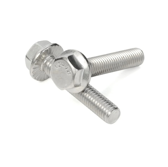 DIN6921 Flanged Hex Bolts 304 Stainless Steel Hex Flange Washer Head Bolts Automobile Bolts Car Machine Screws Replacement 3