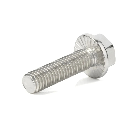 DIN6921 Flanged Hex Bolts 304 Stainless Steel Hex Flange Washer Head Bolts Automobile Bolts Car Machine Screws Replacement 4