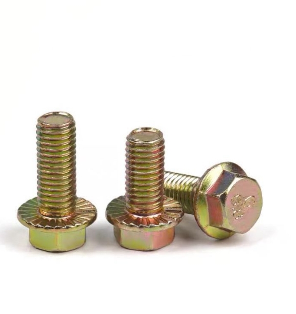 Flange Oil Plug Bolt Engine Oil Drain Bolt Plug Screw Concave Head Hex Flange Bolt Hot Dip Galvanized 1