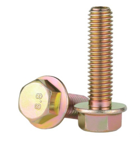 Flange Oil Plug Bolt Engine Oil Drain Bolt Plug Screw Concave Head Hex Flange Bolt Hot Dip Galvanized 2