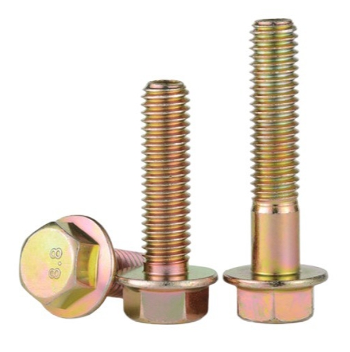 Flange Oil Plug Bolt Engine Oil Drain Bolt Plug Screw Concave Head Hex Flange Bolt Hot Dip Galvanized 3