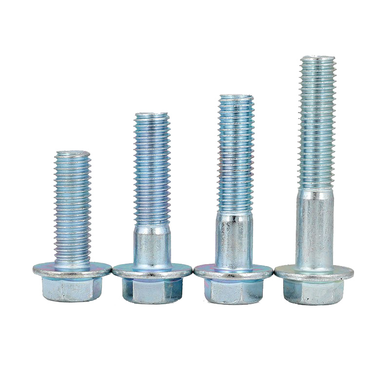 High Strength Carbon Steel Grade 4.8/8.8/10.9/12.9 ZINC Flange Carriage Bolts with Flange nut 4