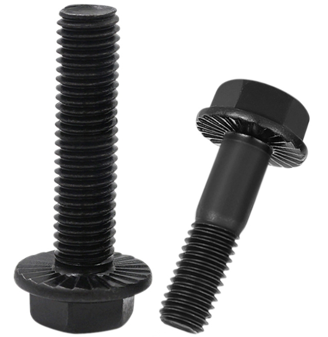 ISO4162 Factory Price Carbon Steel Full Thread Bolt and Nut Grade 8.8/10.9/12.9 Hex Flange Bolts 2