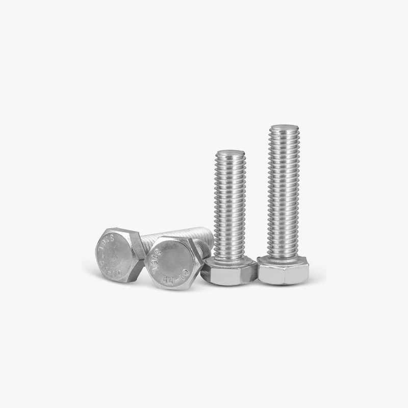 316 Stainless Steel Hex Bolt DIN933 931 with hex nut flat washer spring washer 3