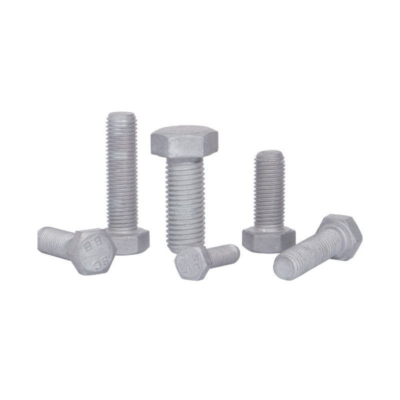 din 933 standard grade 8.8 hex bolts hdg head hex bolts 1