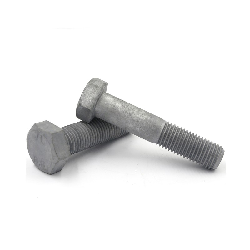 din 933 standard grade 8.8 hex bolts hdg head hex bolts 2