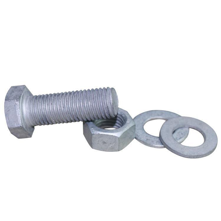 din 933 standard grade 8.8 hex bolts hdg head hex bolts 3