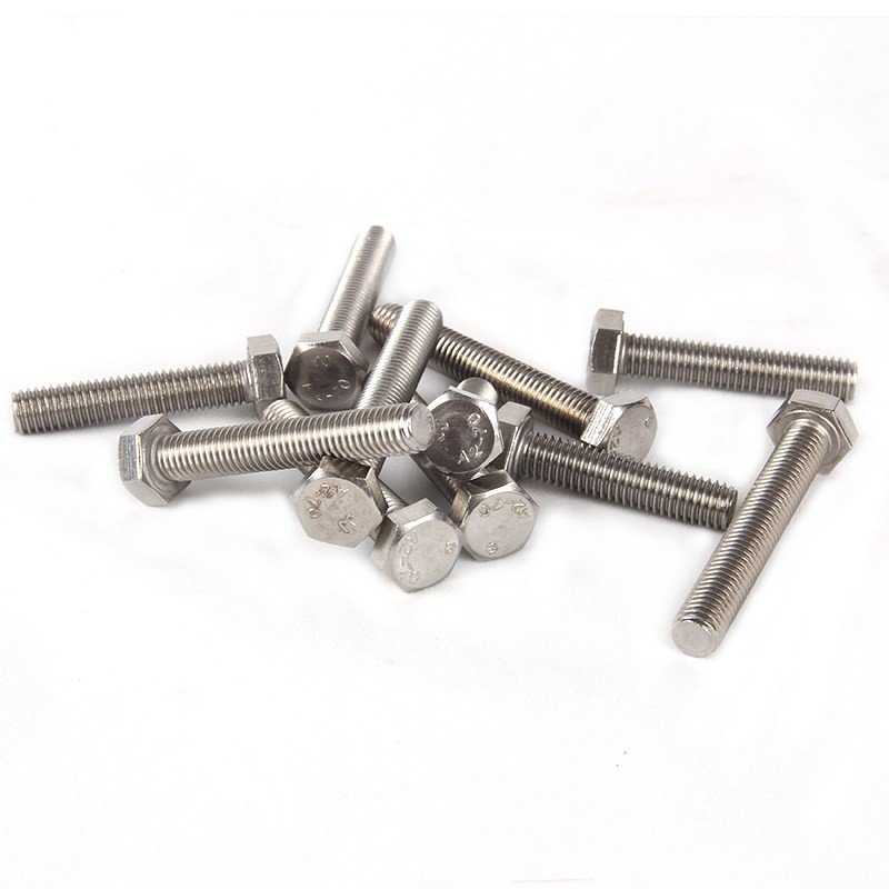 Full Thread Stainless Steel 304 316 316L Hex Bolt And Nut 3