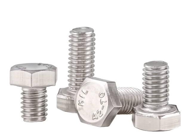 Hot Selling Stainless Steel Plain SS304 SS316 Full thread Hex Bolt 1