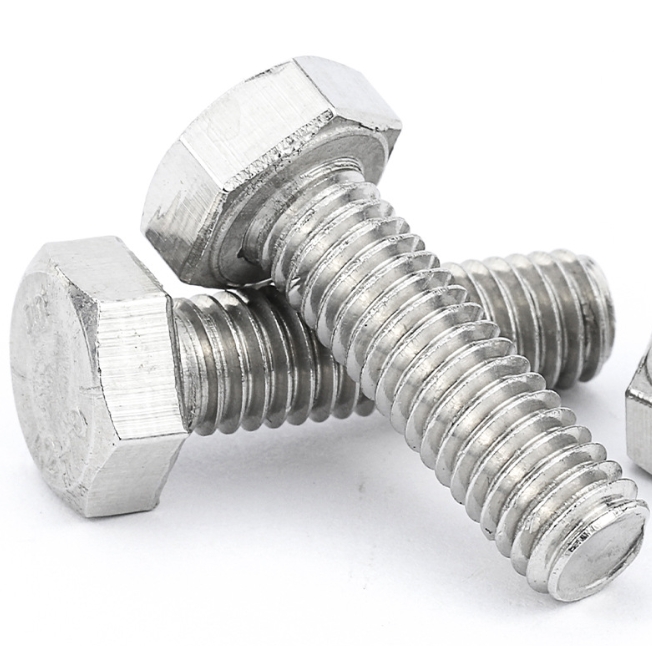 Professional Manufacturer High Quality DIN933 931 ASTM A193 B7 Alloy Steel 4140 42CrMo Zinc Plated Hex Bolt with Nut 1