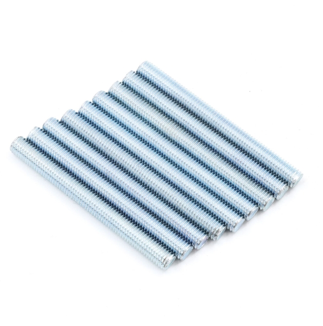 Color-Coded Zinc Plated Threaded Rods for Easy Size Identification Blue Zinc 3