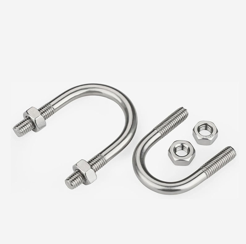 Factory Wholesale Ssa2/A4 DIN3570 Wire/Cable Supporting U-Bolt with Washers and Nuts 4