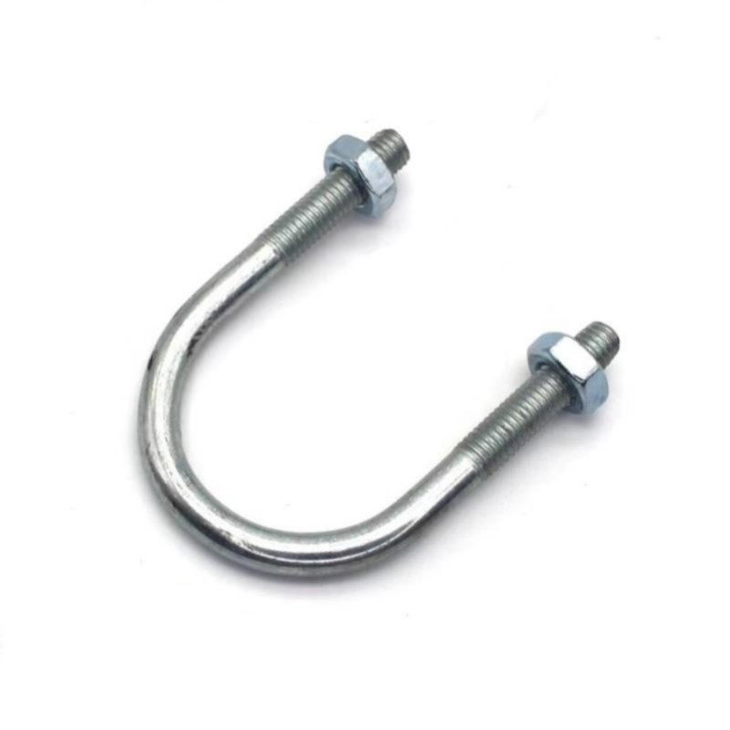 Grade 8.8 Carbon Steel Zinc Plated U-Bolt 2