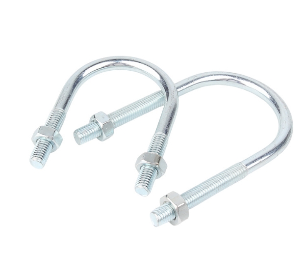 Professional Fastener Manufacturer Carbon Steel Blue Zinc Alloy Steel U Bolt 2