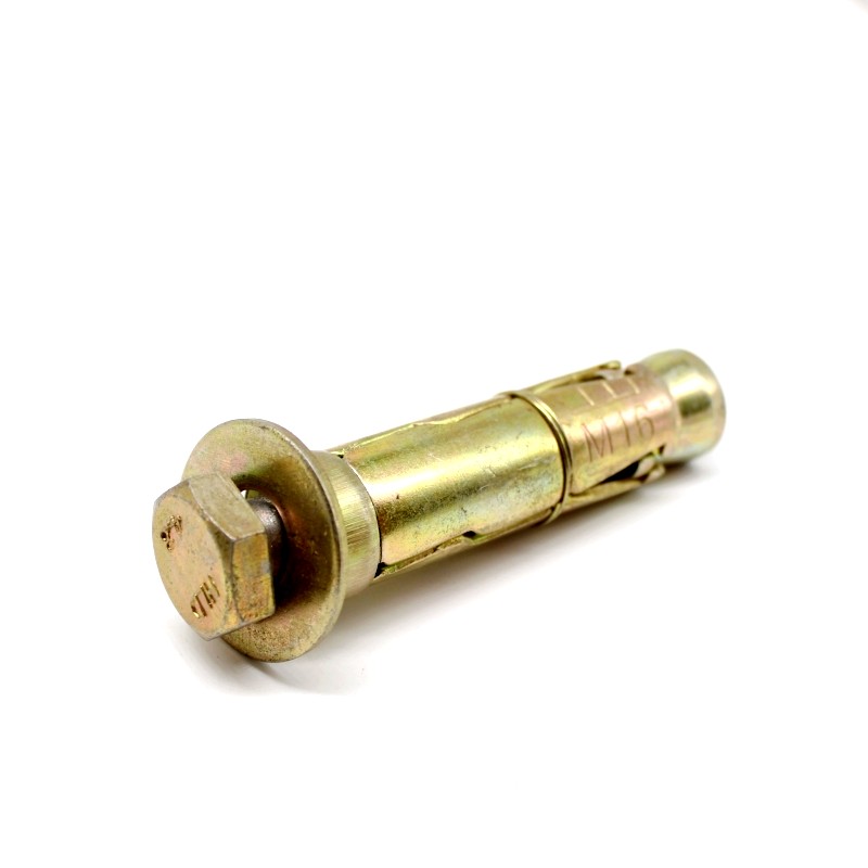 Yellow Zinc Plated 3PCS Fixing Anchor Bolt 3