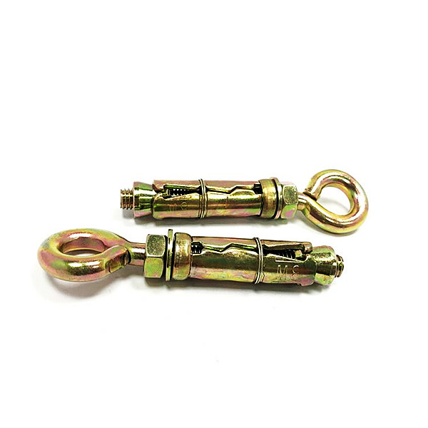 Yellow Zinc Plated 3PCS Expansion Eye Bolt 2