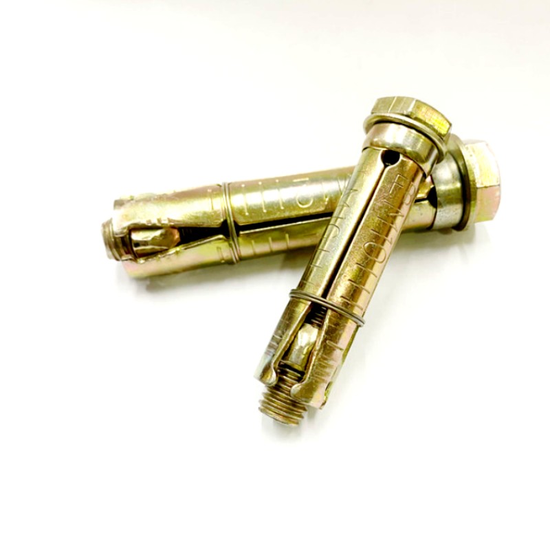 Yellow Zinc Plated 4PCS Fixing Anchor Bolt 3