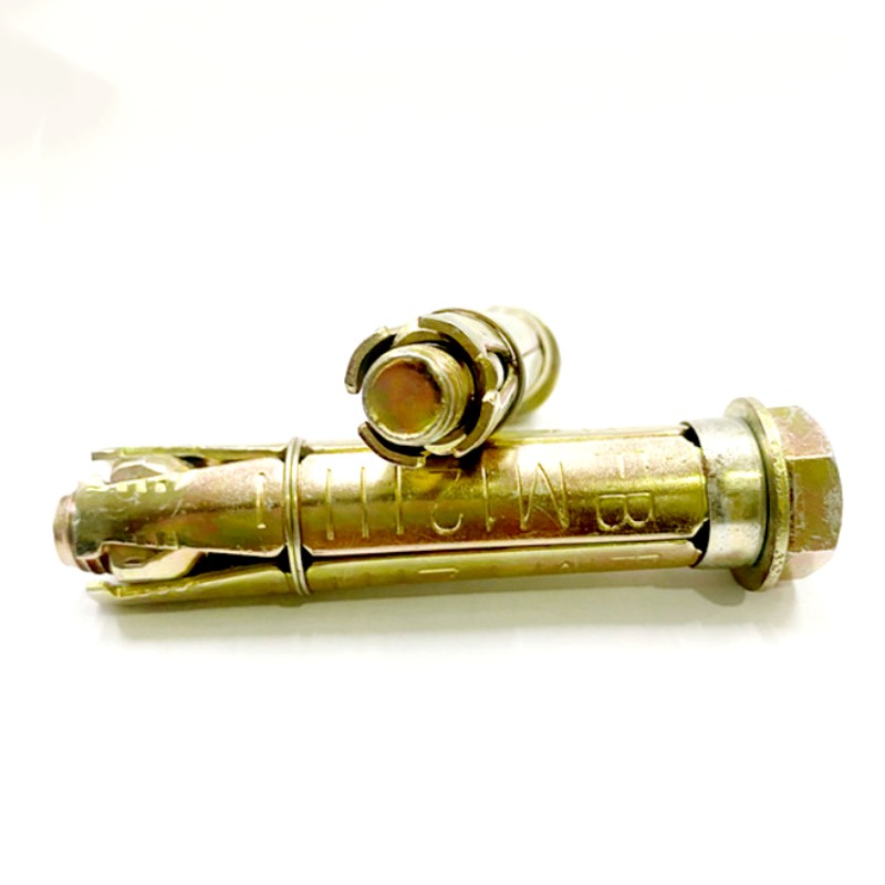 Yellow Zinc Plated 4PCS Fixing Anchor Bolt 4