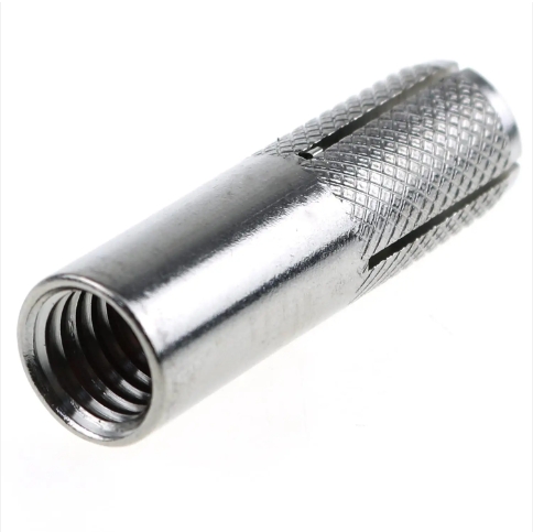 Professional Manufacturing Zinc Plated Customized Stainless Carbon Steel Drop In Anchors with Knurling 2