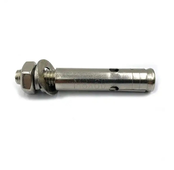 Hex Concrete Sleeve Anchors with Spring and Flat Washer 3
