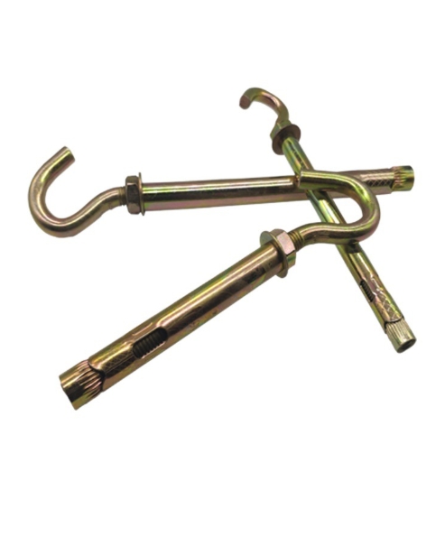 Concrete Sleeve Anchor Bolt M12x 60 G Type Sleeve Anchor Yellow Plated Fan Fixing J Type Hook Bolt Different Shape 2