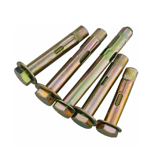 Carbon Steel Metric Size Expansion Bolts Sleeve Anchor with Hex Nut 3