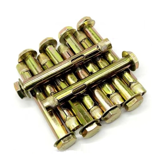 Carbon Steel Metric Size Expansion Bolts Sleeve Anchor with Hex Nut 5