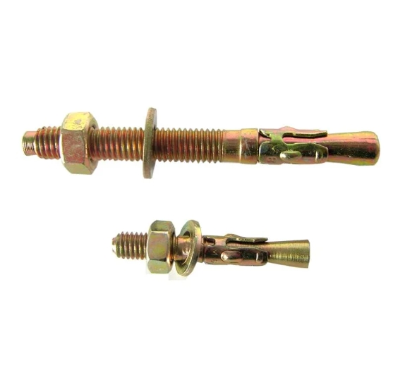 Zinc Plated Carbon Steel Wedge Anchor Expansion Bolts Screws From China 4