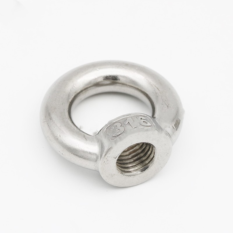 Lifting Eye Nut Stainless Steel 304 316 Eye Nut Thread Fastener Ring Eye Nut 4