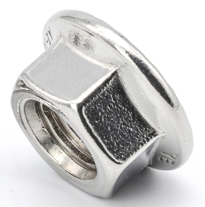 High Performance Stainless Steel Hex Flange Nut Plain 1