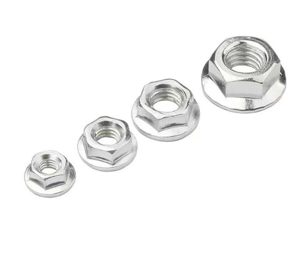 High Performance Stainless Steel Hex Flange Nut Plain 3