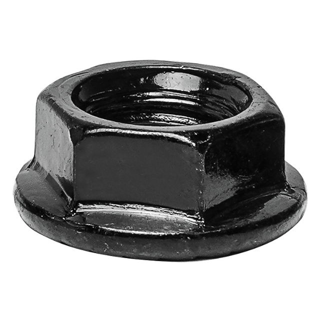 Serrated Flange Nut Din 6923 Carbon Steel Black Oxide Phosphated Nikel Nut 1