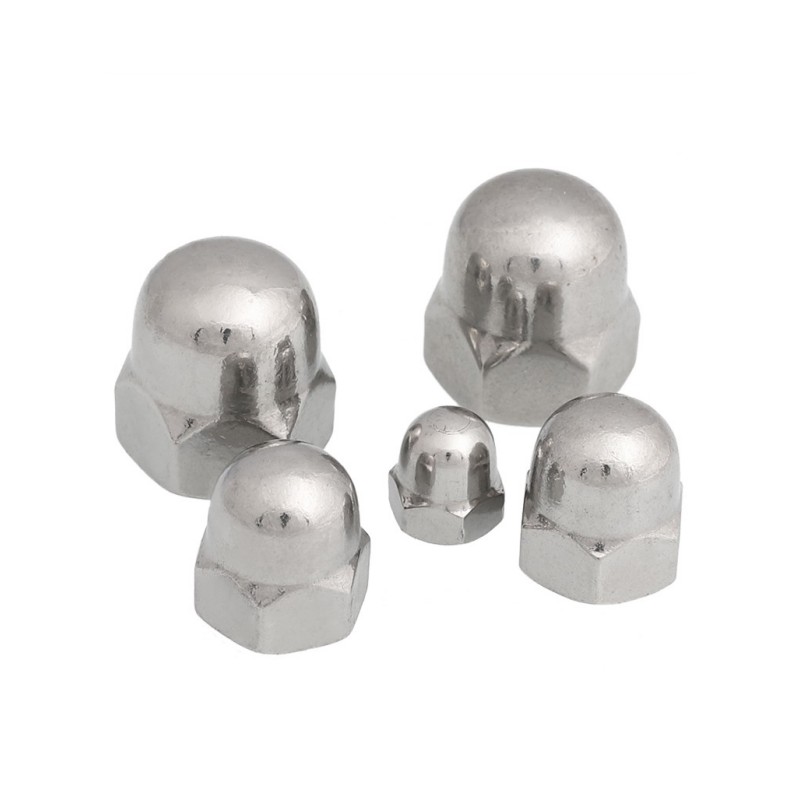 304 Stainless Steel Hex Domed Cap Nut 2