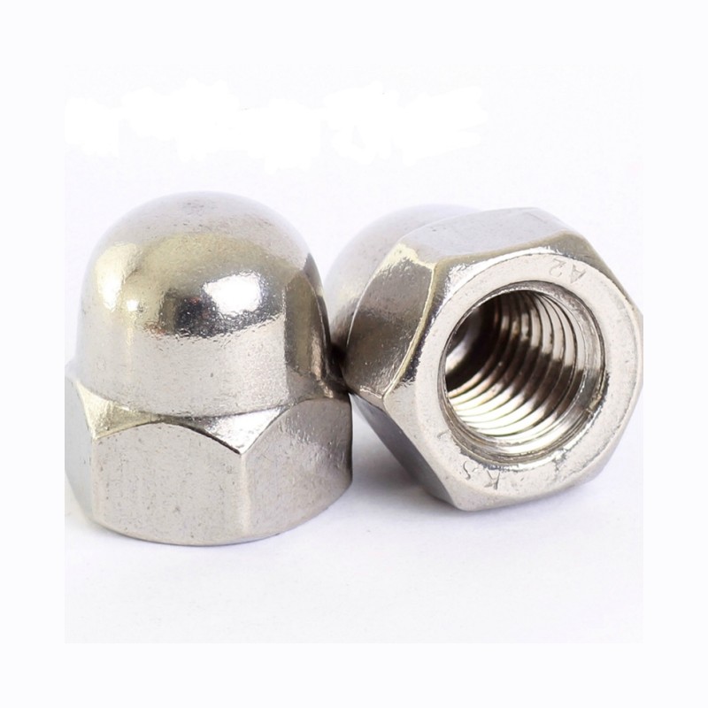 304 Stainless Steel Hex Domed Cap Nut 4