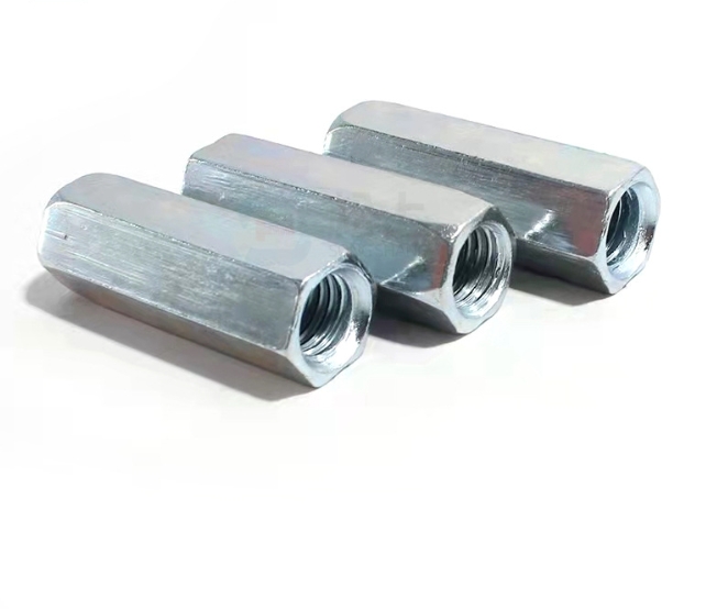Good Quality M6 M8 M10 M12 Galvanized Hexagonal Coupling Nut 3