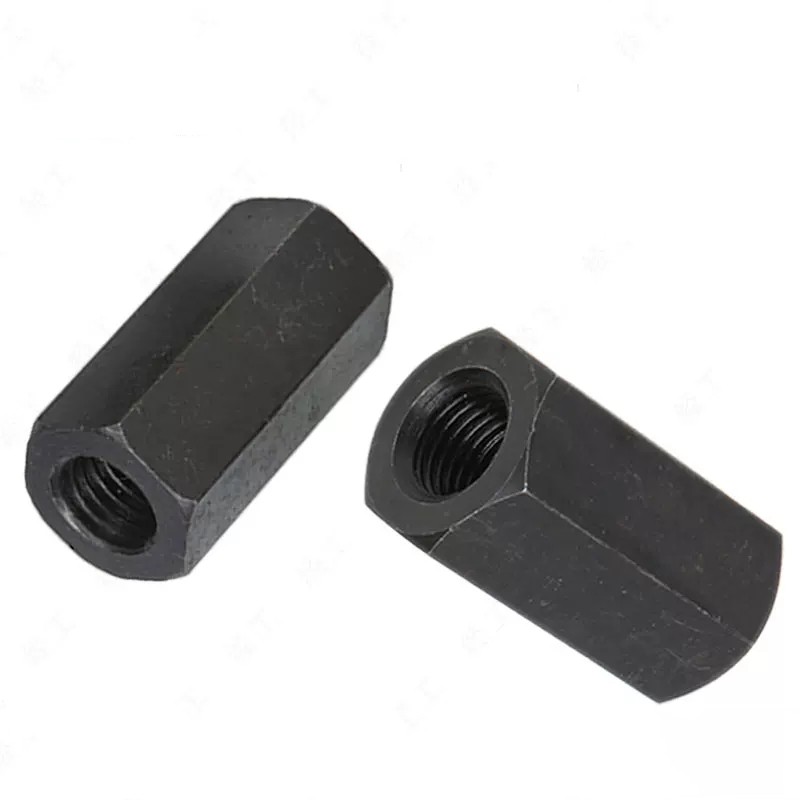 Grade 8.8 Black Carbon Steel Hex Long Nut 2