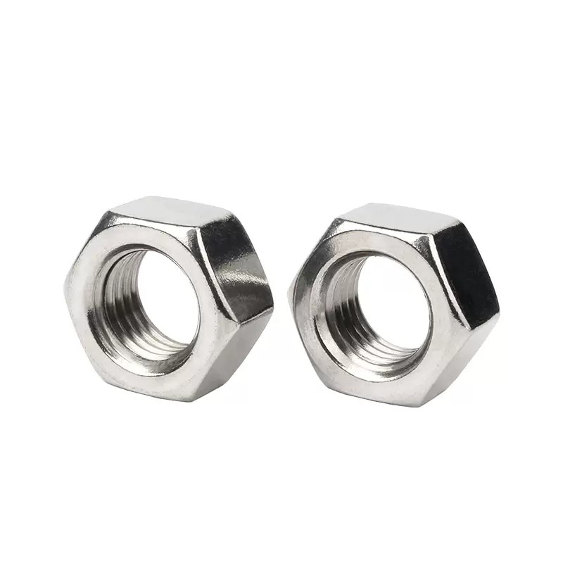 304 Din934 Din Hexagon Nut Manufacturerm2-m30 Passivated 5-15 Days M2-m30 Stainless Steel Coupling Hex Nut 1