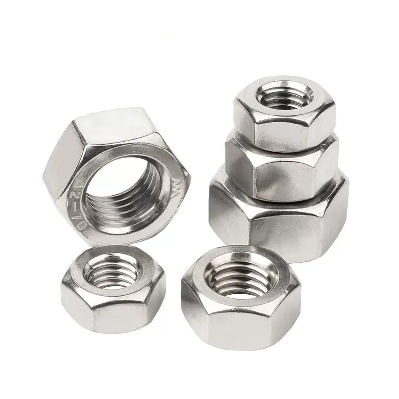 304 Din934 Din Hexagon Nut Manufacturerm2-m30 Passivated 5-15 Days M2-m30 Stainless Steel Coupling Hex Nut 2