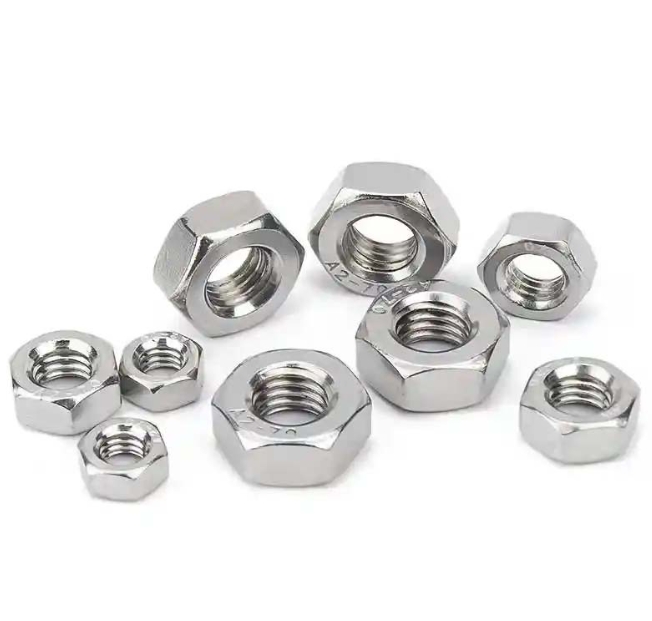 A2/A4 Stainless Steel Hex Nuts DIN 934 / ISO 4032 1